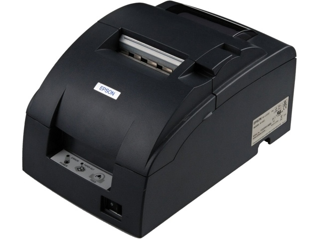 Epson TM-U220PD, Impresora de Tickets, Matriz de Puntos, Alámbrico, Paralelo, Negro - incluye Fuente de Poder, sin Cables