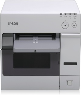 Epson TM-C3400, Impresora de Etiquetas y Tickets, Color, Inyección, Ethernet, Blanco