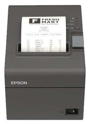 Epson TM-T20II, Impresora de Tickets, Térmico, Alámbrico, Ethernet, Negro