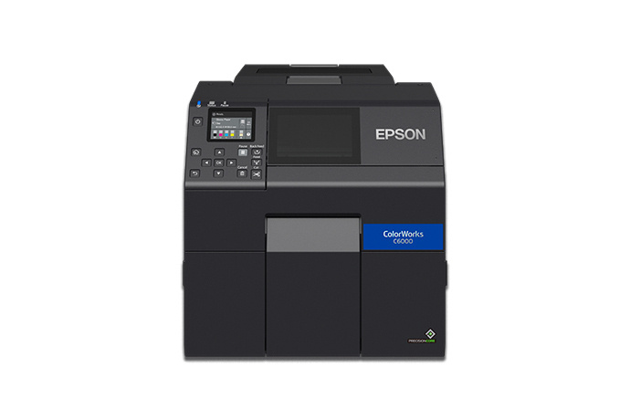 Epson ColorWorks CW-C6000AU, Impresora de Etiquetas, Inyección, 1200 x 1200DPI, Ethernet/USB, Negro ― No incluye Tinta Negra, Requiere C13T44B120 y/o C13T44B520, Se Venden por Separado