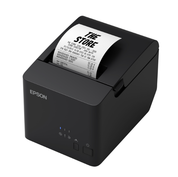 Epson T20IV-L Impresora de Tickets, Térmica Directa, USB/Serial, 203 x 203 DPI