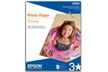 Epson Papel Fotográfico Brillante 225g/m², Tamaño Carta, 100 Hojas