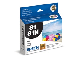Cartucho Epson 81N Negro, 540 Päginas