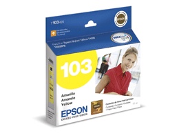 Cartucho Epson 103 Amarillo, 805 Páginas