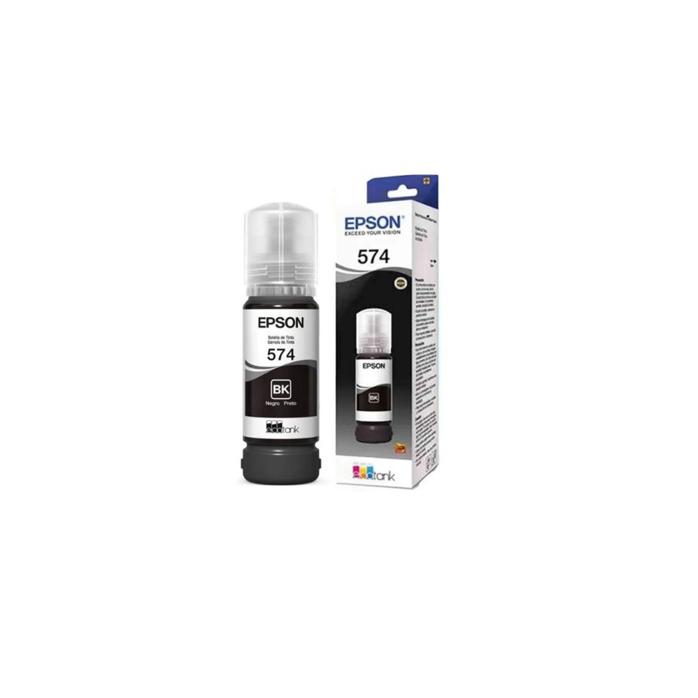 Tanque de Tinta Epson T574 Negro, 70ml, 7.300 Páginas