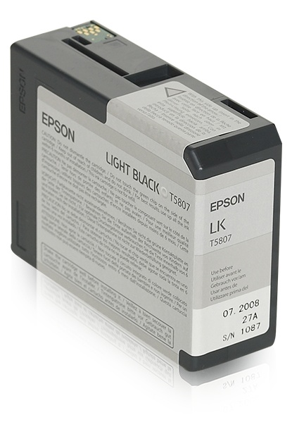 Cartucho Epson UltraChrome K3 Negro Light 80ml