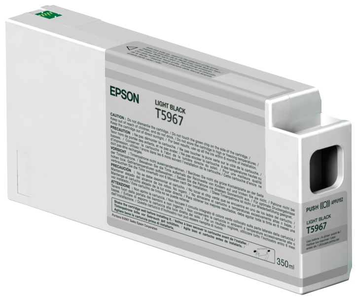 Cartucho Epson T596700 UltraChrome HDR Negro Claro 350ml