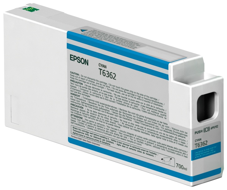 Cartucho Epson UltraChrome HDR Cian 700ml