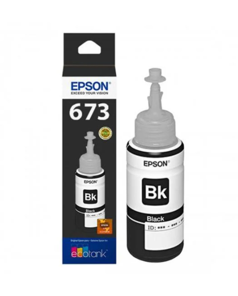 Tanque de Tinta (EcoTank) Epson 673 Negro 70ml