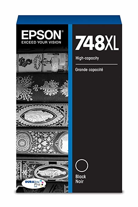 Remanufactured Epson  T748XL120 (748) Wide Format Ink, Black, 5K High Yield main image 0