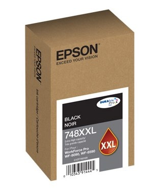 Cartucho Epson 748XXL Negro, 10.000 Páginas