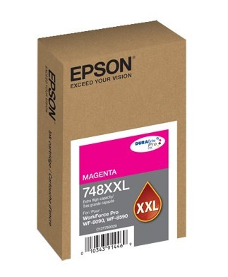 Cartucho Epson 748XXL Magenta, 7000 Páginas