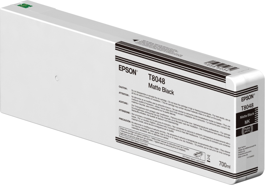 Epson UltraChrome HD Negro Mate 700ml