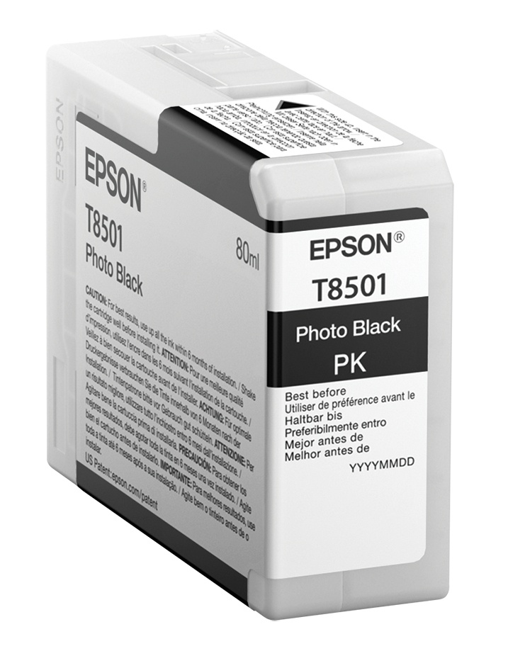 Cartucho Epson UltraChrome HD Negro Fotográfico 80ml