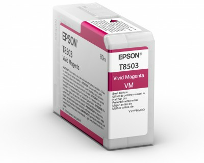 Cartucho Epson T85030N Magenta vivo, 80ml
