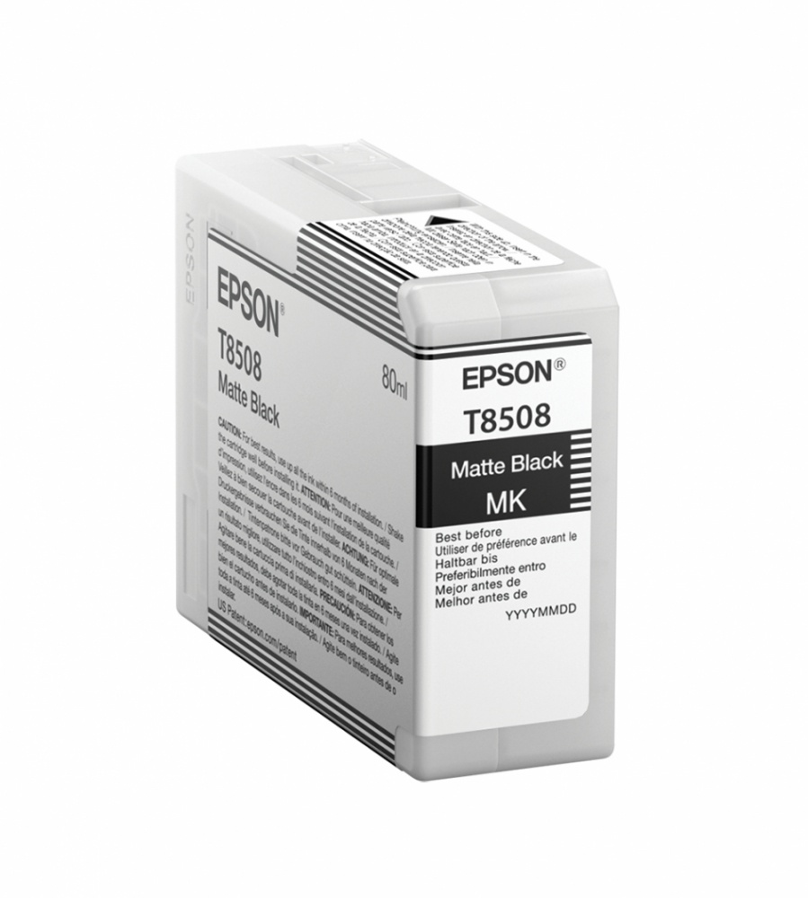 Cartucho Epson UltraChrome HD Negro Mate 80ml