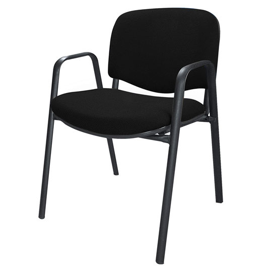Ergo Silla Ergonómico 1626, Tapiz en Tela, Negro