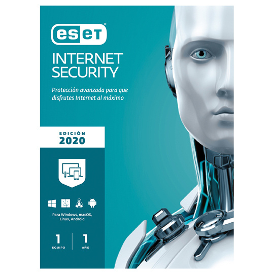Eset Internet Security, 1 Usuario, 1 Año, Windows/Mac/Linux/Android