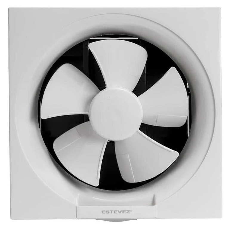 Estevez Extractor de Aire para Pared 1710 (ECO), 100mm, 42 W, 40 dB 