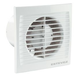 Estevez Extractor de Aire 2506, 6", Blanco