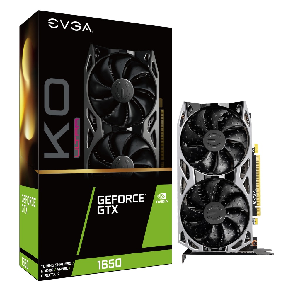 Tarjeta de Video EVGA NVIDIA GeForce GTX 1650 KO ULTRA Gaming, 4GB 128-bit GDDR6, PCI Express x16 3.0