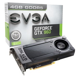 Tarjeta de Video EVGA NVIDIA GeForce GTX 960 4GB GAMING, 4GB 128-bit GDDR5, PCI Express 3.0 x16