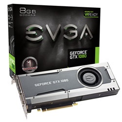 Tarjeta de Video EVGA NVIDIA GeForce GTX 1080, 8GB 256-bit GDDR5X, PCI Express 3.0 x16