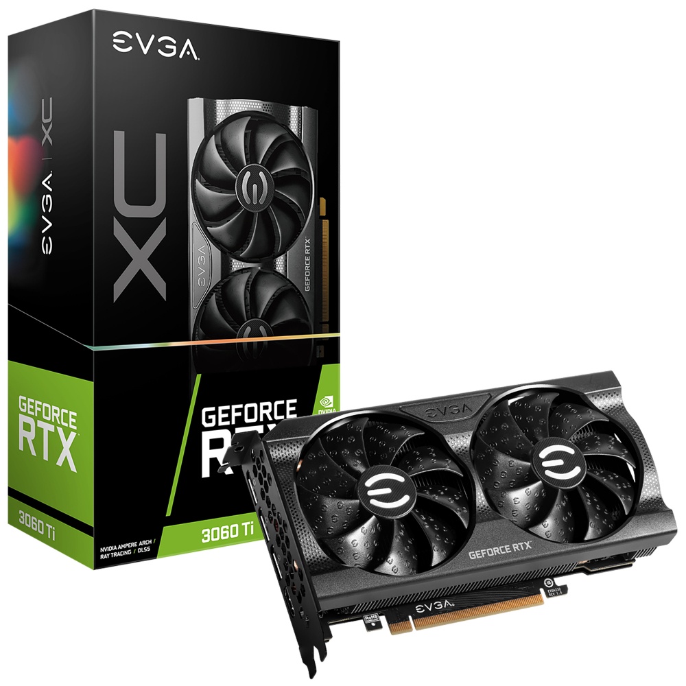 Tarjeta de Video EVGA NVIDIA GeForce RTX 3060 Ti XC Gaming, LHR, 8GB 256-bit GDDR6, PCI Express 4.0