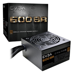 Fuente de Poder EVGA 0600-K1 80 PLUS Bronze, 24-pin ATX, 120mm, 600W 