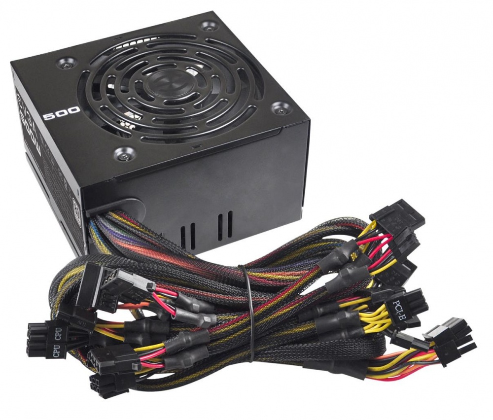Fuente de Poder EVGA 100-W1-0500-KR 80 PLUS, ATX, 120mm, 500W ...?