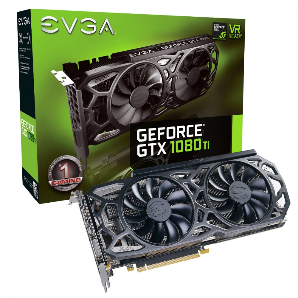 Tarjeta de Video EVGA NVIDIA GeForce GTX 1080 Ti SC Black Edition GAMING, 11GB 352-bit GDDR5X, PCI Express x16 3.0