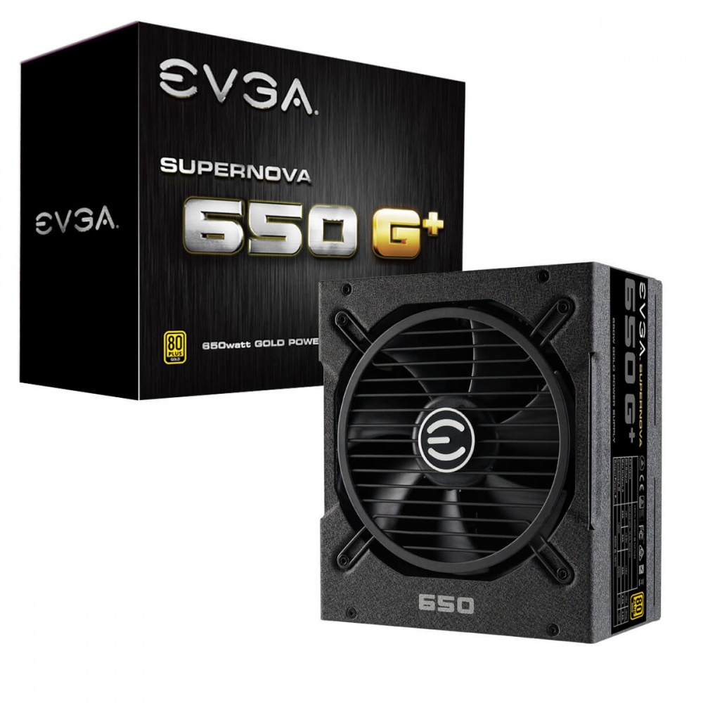 Fuente de Poder EVGA SuperNOVA 650 G+ 80 PLUS Gold ATX, Modular, 24-pin ATX, 135mm, 650W