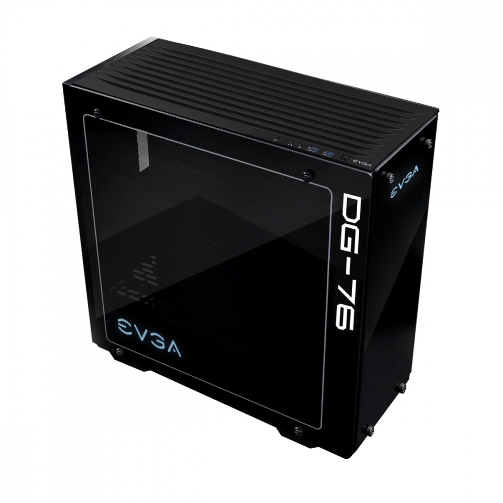 Gabinete EVGA DG-76 con Ventana, Midi-Tower, ATX/Micro-ATX/Mini-ITX, USB 3.0, sin Fuente, Negro