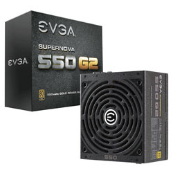 Fuente de Poder EVGA SuperNOVA 550 G2 80 PLUS Gold ATX, Modular, 24-pin ATX, 140mm, 550W
