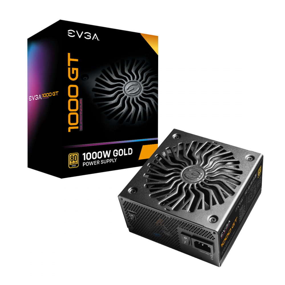 Fuente de Poder EVGA SuperNOVA 1000 GT 80 PLUS Gold, Modular, 24-pin ATX, 135mm, 1000W 