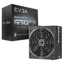 Fuente de Poder EVGA SuperNOVA 650 P2 80 PLUS Platinum, 20-pin ATX, 140mm, 650W