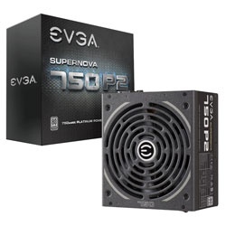 Fuente de Poder EVGA SuperNOVA 750 P2 80 PLUS Platinum, 24-pin ATX, 140mm, 750W