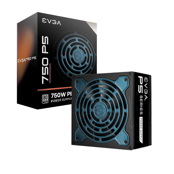 Fuente de Poder EVGA SuperNOVA 750 P5 80 PLUS Platinum, Modular, 24-pin ATX, 135mm, 750W 