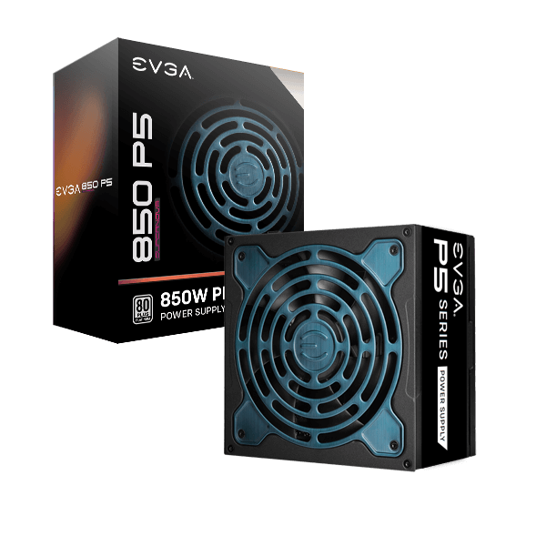 Fuente de Poder EVGA SuperNOVA 850 P5 80 PLUS Platinum, Modular, 24-pin ATX, 135mm, 850W 
