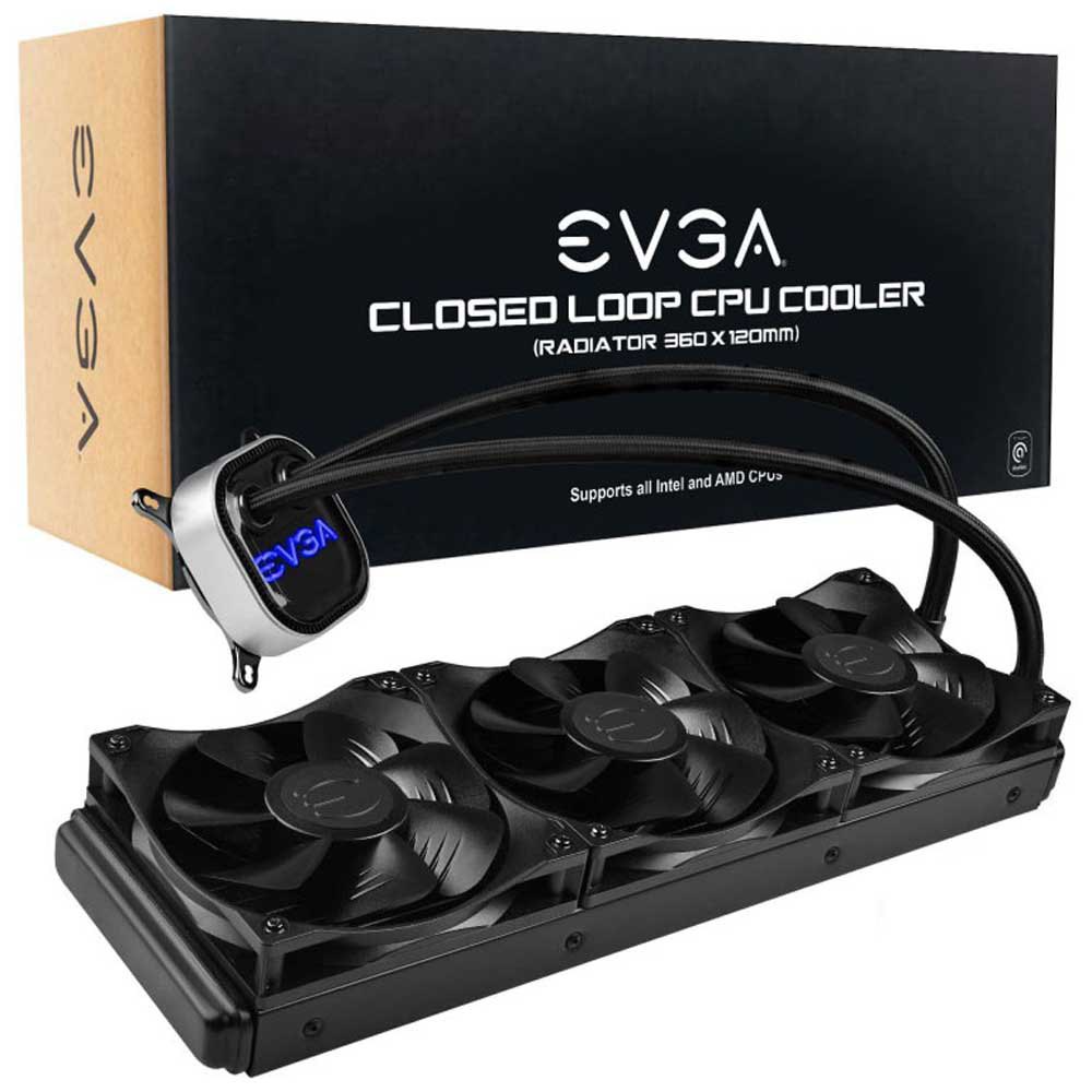 EVGA CLC Enfriamiento Líquido para CPU, 3x 120mm, 500 - 2400RPM