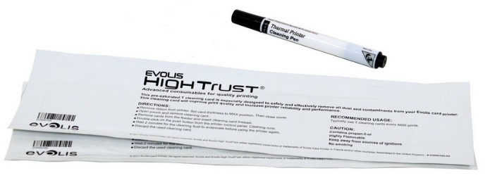 Evolis Kit de Limpieza ACL008, para Badgy 100/200