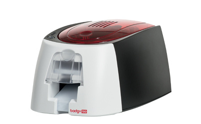 Evolis Badgy 100 Impresora de Credenciales, Transferencia Térmica, 260 x 300DPI, USB, Negro/Blanco