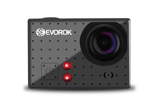 Cámara Deportiva Evorok Travel, 12MP, Full HD, SD max. 32GB, Negro