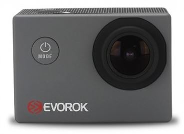 Cámara Deportiva Evorok Enjoy II, 2'', 12MP, Full HD, SD max. 32GB, Gris
