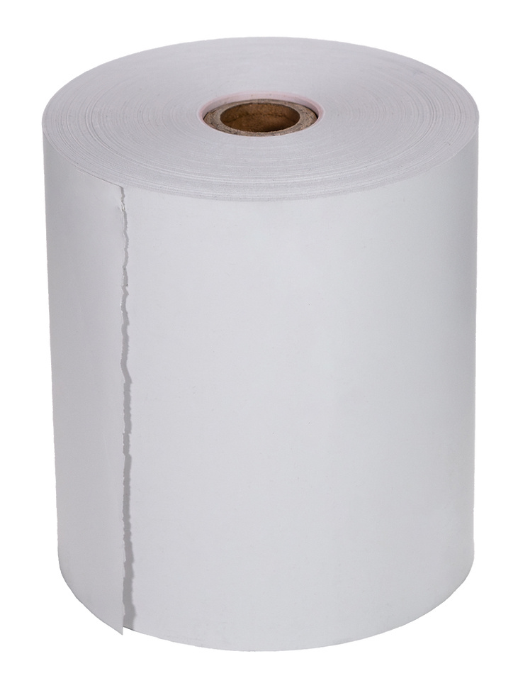 Evotec Rollo de Papel Térmico, 80mm x 80mm Blanco, 50 Piezas