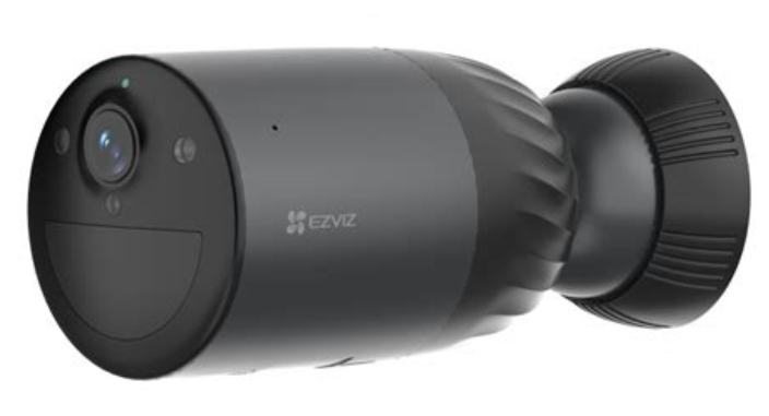 Ezviz Cámara de Seguridad IP Smart WiFi Bullet para Exteriores CS-BC1C 4K, Inalámbrico, 3840x2160 4K, Día/Noche