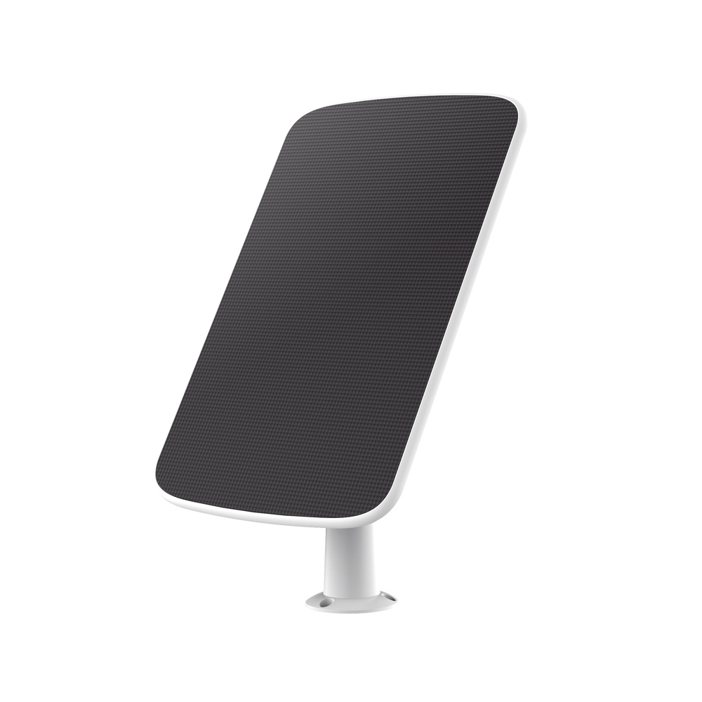 EZVIZ  Panel Solar CS-CMT-SOLARPANEL-C, para Recargar Cámara de Batería CSBC1C, Plata/Negro