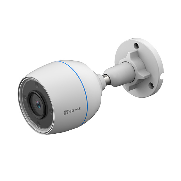 Ezviz Cámara de Seguridad IP Smart WiFi Bullet IR para Exteriores CS-H3C, Alámbrico/Inalámbrico, 1920x1080 Full HD, Día/Noche 