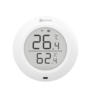Ezviz Sensor de Humedad/Temperatura T51C, Inalámbrico, -10 - 60°C 