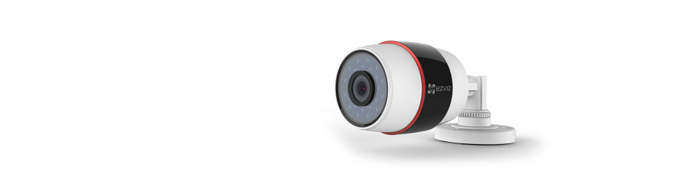 Ezviz Cámara de Seguridad IP Smart WiFi Bullet IR para Exteriores CV-210, Alámbrico/Inalámbrico, 1920x1080 Full HD, Día/Noche 